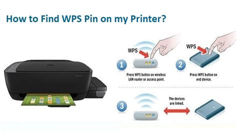 where do i find the wps pin on my printer